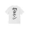 Nike X Stussy Peace, Love, Swoosh T-Shirt (Asia Sizing) White Unisex Tops DM4943-121