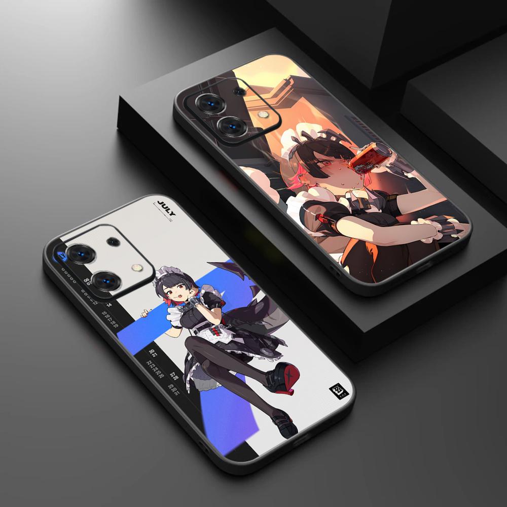 Ellen joe cute game girl design poster Phone Case For Redmi Note 14 13 12 11 Pro Plus S 5G 14C A3 Soft Black Phone Cover