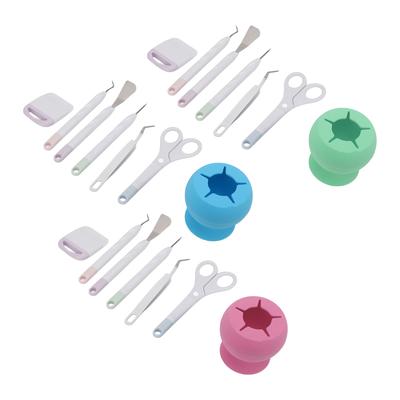 DIY Craft Tools Easy Operation Crafting Tools with Silicone Storage Box for Paper Cutting Engraving