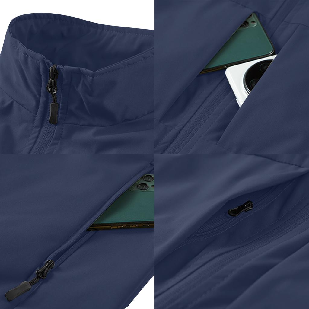Gilet Leggero da Uomo Multi Tasche per Esterno Asciugatura Rapida da Pesca Giacca Senza Maniche Impermeabile da Montagna Adatto per Escursionismo e Viaggi