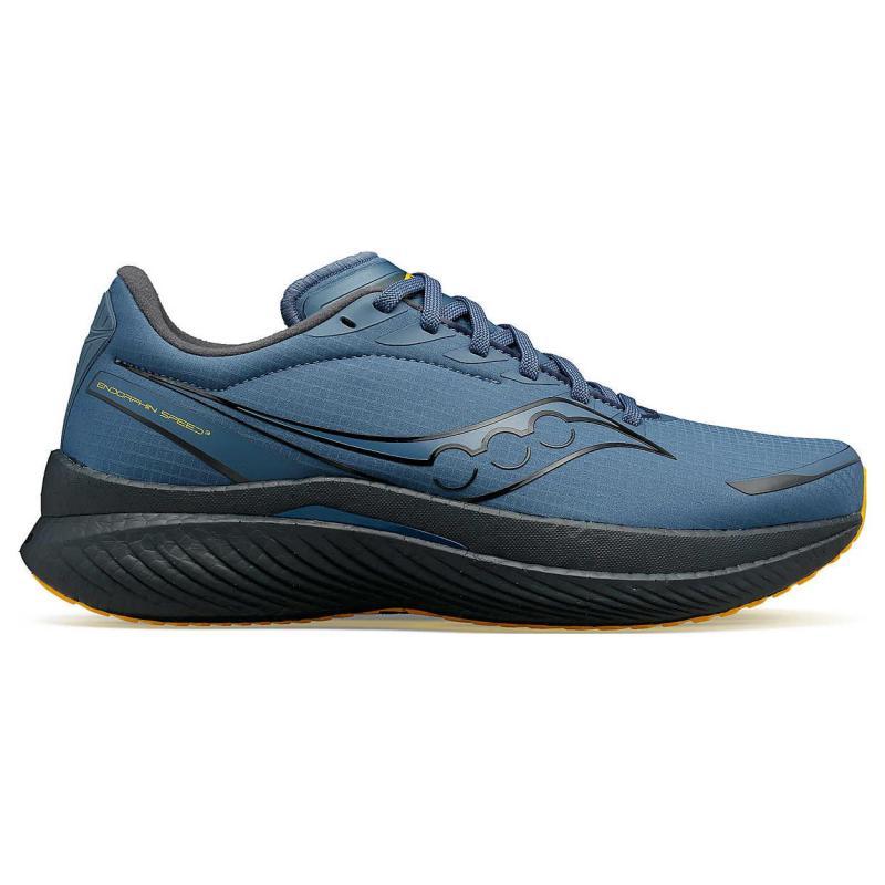 SAUCONY Endorphin Speed 3 Slip Resistant Abrasion Resistant Low Top Running Shoes Men's Blue Saucony S20906-70