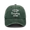 Vintage Adjustable Unisex Vintage Cap for Outdoor Hiking and Mountaineering
