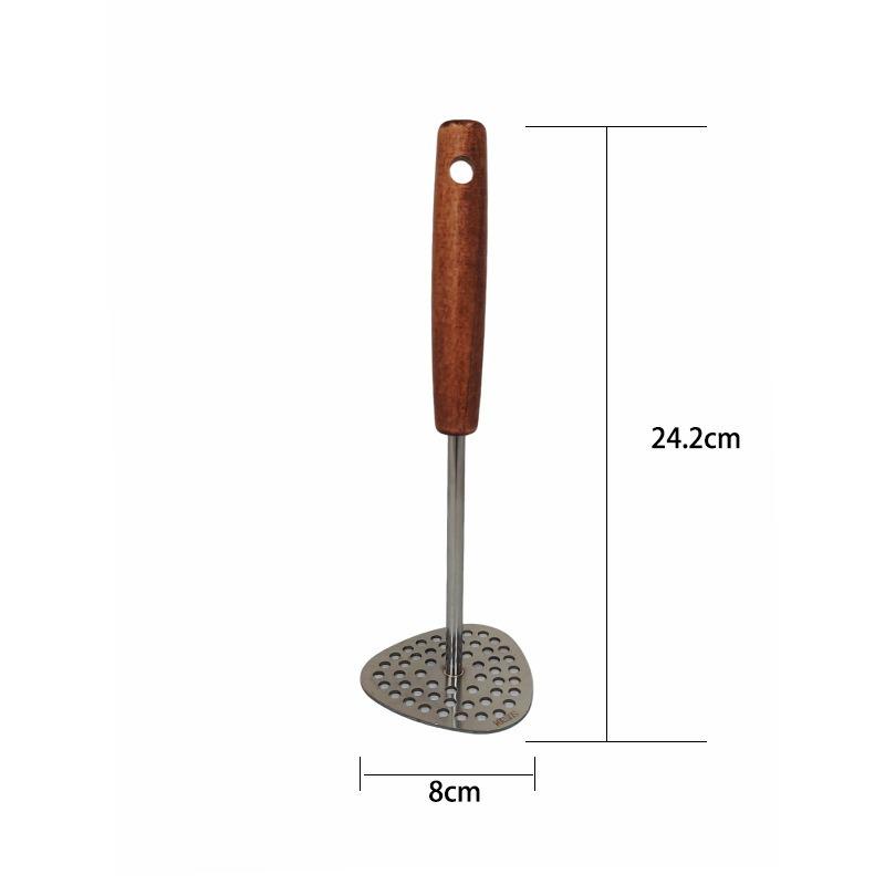 Stainless Steel Manual Potato Masher & Baby Food Press