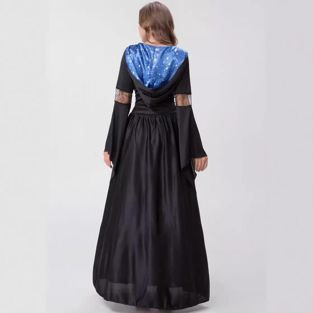 Thriller witch, drag witch costume, cosplay uniform, evil queen, Halloween costume