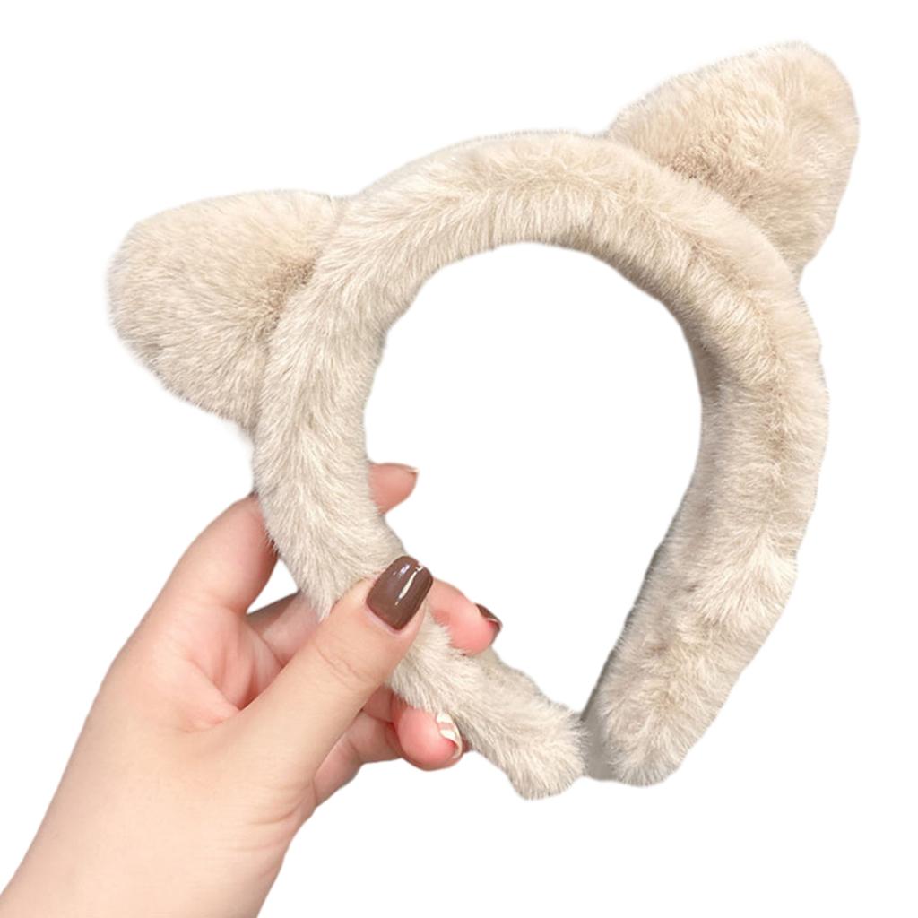 Cosplay Cat Ear Headband Woman Students Carnivals Anime Character Hairband Cat Ear Headbands Plush Christmas Hair Hoop