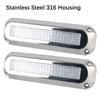 120 LED 60W Underwater Pontoon Transom Lamp Underwater Illumination 10V-30V For Marine Ship Yacht Boat Transom Light