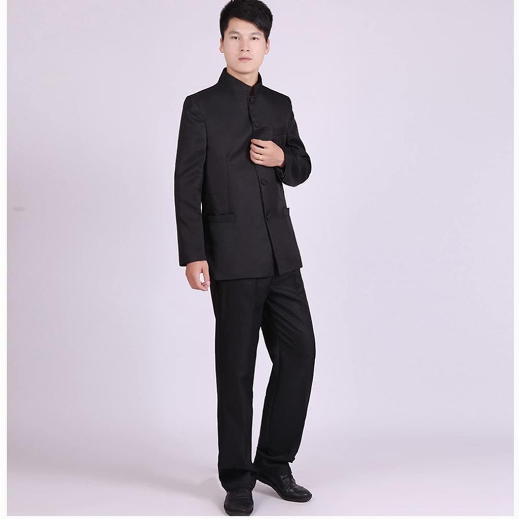 LanBuff Cosplay Gakuran School Costume Entrance Cultural School Gakuran Top and Bottom Set Costume, Uniform, Boys' Uniform, Accessories, Events,