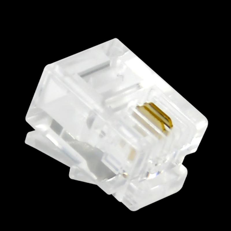 RJ11 2-Core Telephone Plug
