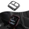 ABS Carbon Fiber For BMW Ix 2026-2026 Car Rear Air Outlet Decorative Frame Sticker Car Interior Accessories