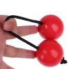 1Pair Rhythmic Ball With Adjustable Strap Wear-resistant Hand Shaker Ball Percussion Instrument Rattle Rhythm Sand Ball