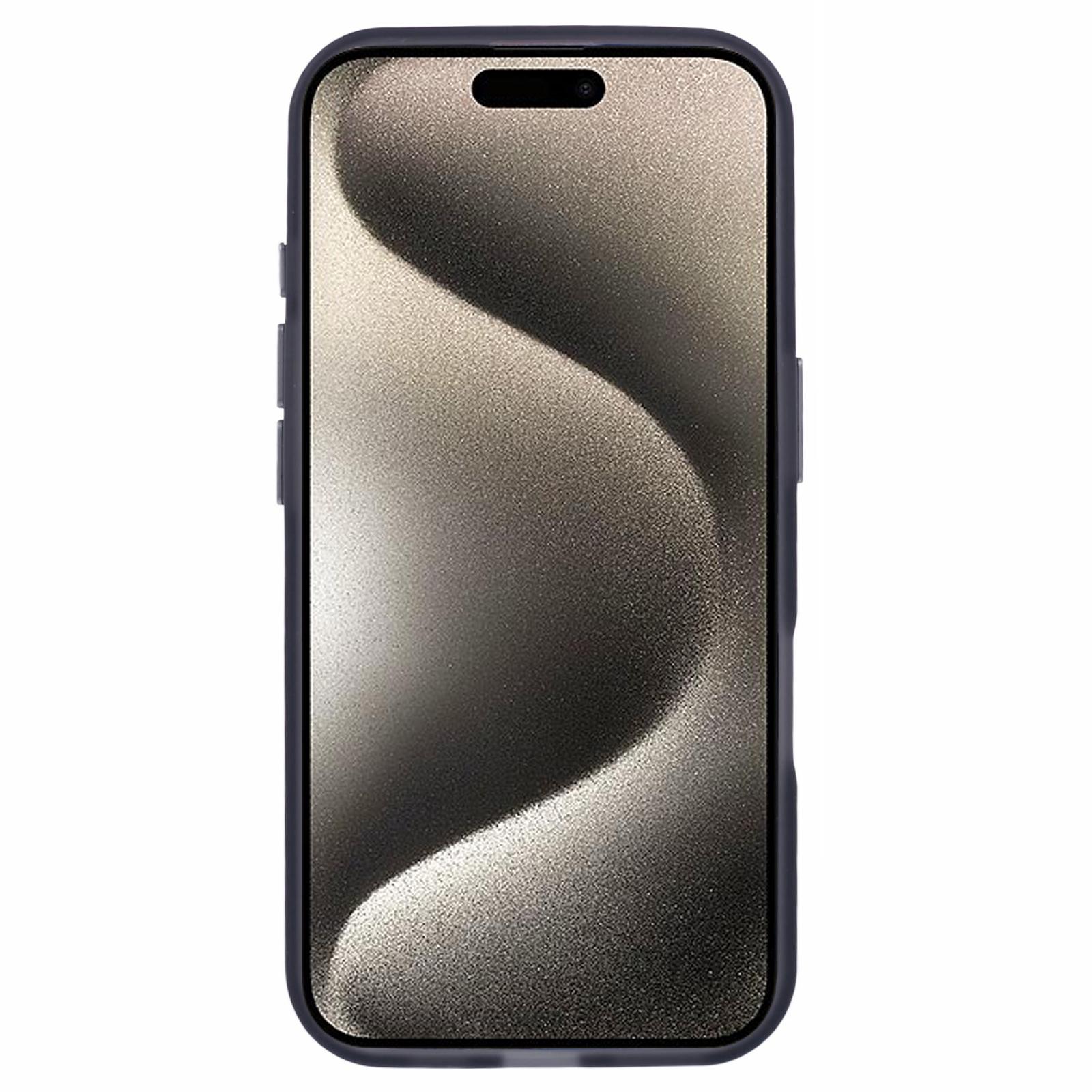 

X-LEVEL For iPhone 16 Case Matte Finish PC + TPU Phone Cover
