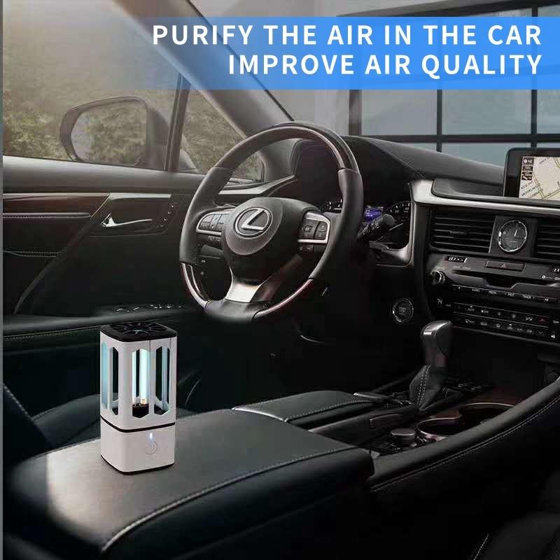 100W UV 38W/65W Ultraviolet Germicidal Lamp Ozone Disinfection Lamp With Remote Control Sterilizer Light