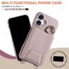 Crossbody Cards Solt Wallet Leather Cute Mirror Ring Holder Case For iPhone 16 Pro Max 15 Plus 14 13 12 11 Lanayrd Bear Cover