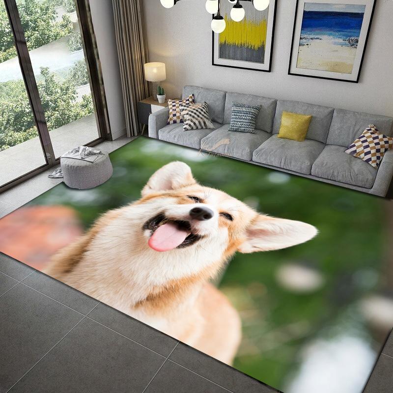 Lovely Pet Dog Carpet Kitchen MatEntrance Doormat Bedroom Floor Decoration Living Room Carpet Bathroom Anti-slip Rug Rug
