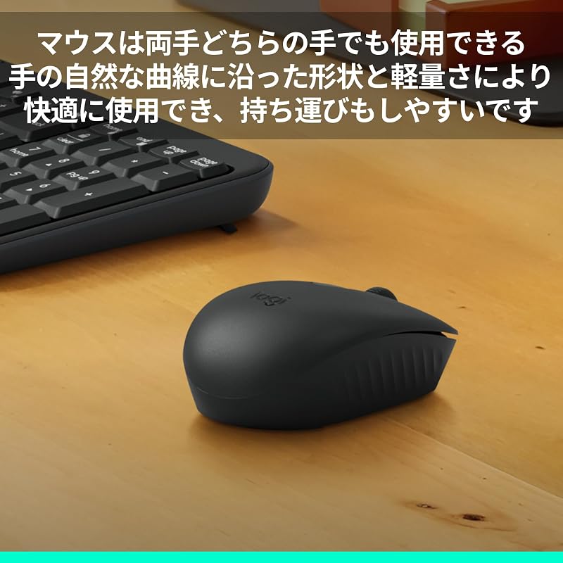 Logitech Bluetooth Wireless Mouse and Keyboard Set MK250GRd (Japanese Layout) - Genuine Domestic Product
