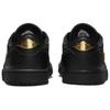Air Jordan 1 Low Method of Make Black Women Sneakers Metallic-Gold FN5032-007