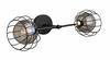 Wall Lamp 2xE27 SOLO BLACK/GOLD