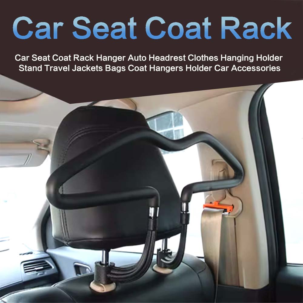 Storage Coat Rack Hanger Saving Space Travel Jackets Bags Coat Hanger  Car Accessories
