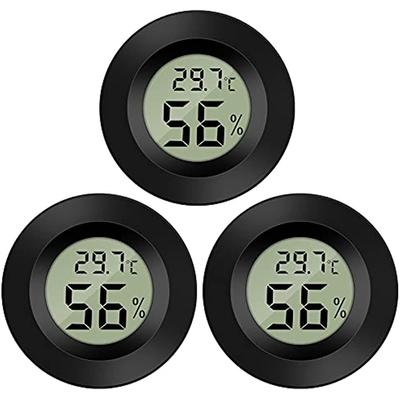 Mini termómetro digital LCD, higrómetro, temperatura, humedad, 50 ~ 70 ℃, 10% ~ 99% RH, termómetro, termohigrómetro portátil, indicador para cocina de oficina