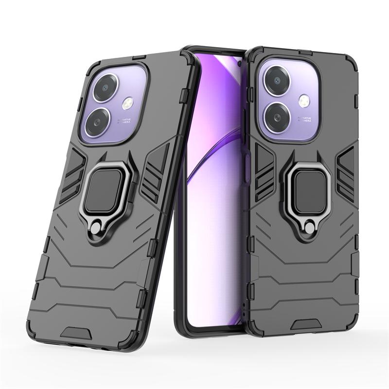 For OPPO A3 Cover For OPPO A3 Capas New Shockproof PC Armor Phone Bumper Back PC Armor Holder Ring Magnetic Fundas OPPO A3 A 3