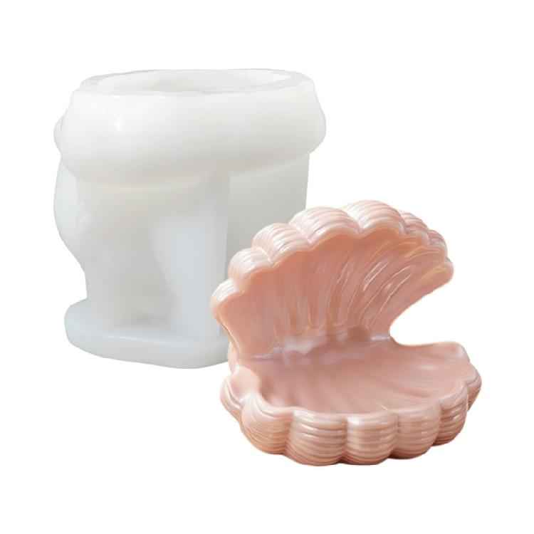 

Shell Resin Tray Mold Ocean Theme Plate Silicone Mould Heat Resistant For Making Candle Jewelry Tray Resin Casting 1