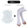 Outdoor Sun Protection Mask, Ice Silk Scarf, Men's Neck Gaiter, Women's Neck Scarf, Summer Thin Style, Cycling Bicycle Neck Protector