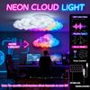 LED Cloud Light USB-Powered Music Sync Color Changing Led Lights for Adults Kids Indoor Home Bedroom