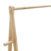 Vidaxl Wieszak Na Ubrania Z Półkami I Kółkami, 96X45,5X155,5 Cm