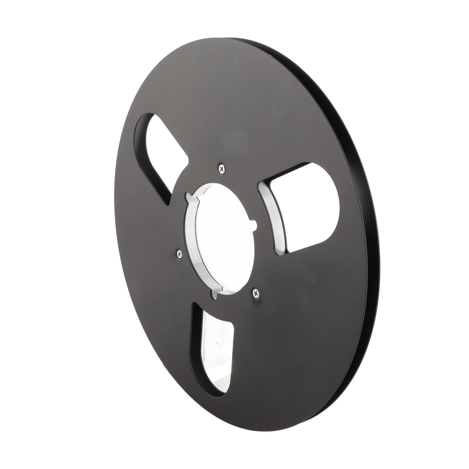 

Аксессуар для магнитофона Алюминиевый сплав 1/4 10 дюймов Пустая катушка для ленты Катушка Лента Пустой диск Открытая катушка Детали машины для открытия открытой катушки для Nab чёрный