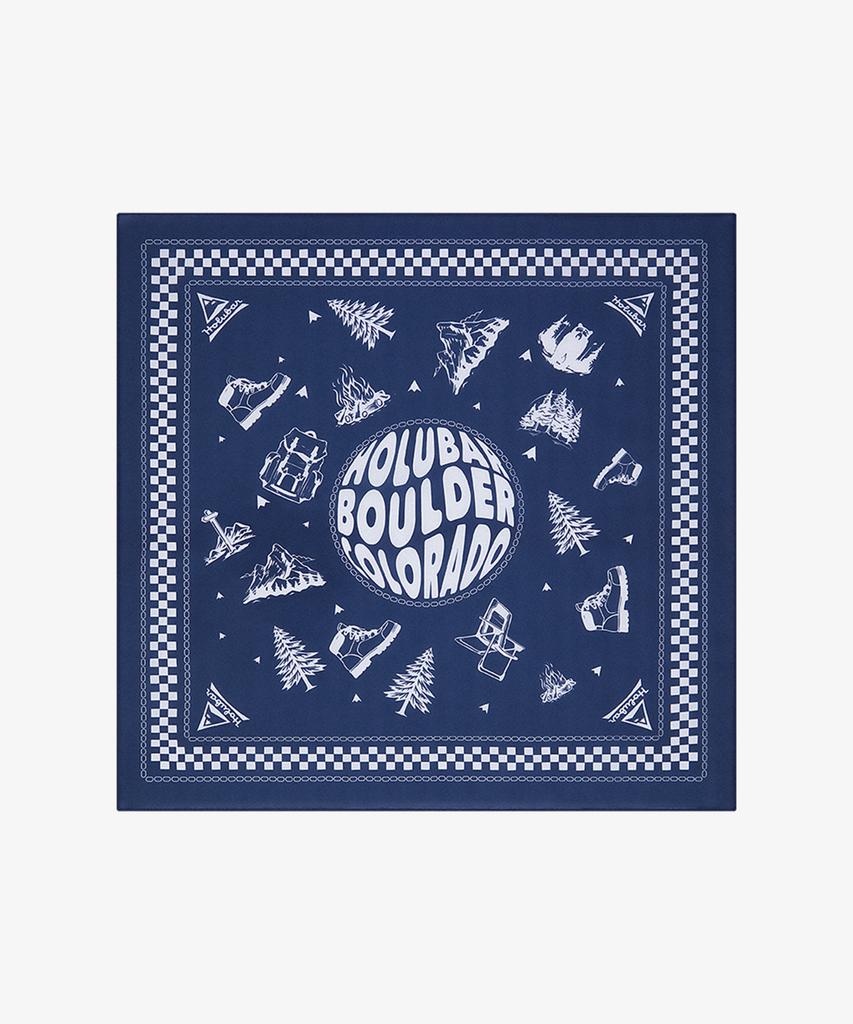 HOLUBAR Mountaineering Boulder Bandana Blue