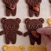 Cartoon Hug Bear Cookie Cutters Biscuit Mold Stamp Kitchen Baking Pastry Bakeware Dessert Baking Supplies 1