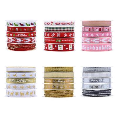 Nastri in Raso Grosgrain Stampati per Incartare Regali Decorazioni Matrimoniali Fiocchi per Capelli Fai da Te