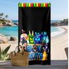 Asciugamano da Spiaggia Quick Dry Stampato Blox Fruits Asciugamano da Bagno Super Assorbente Morbido Leggero per Piscina Viaggi Estivi
