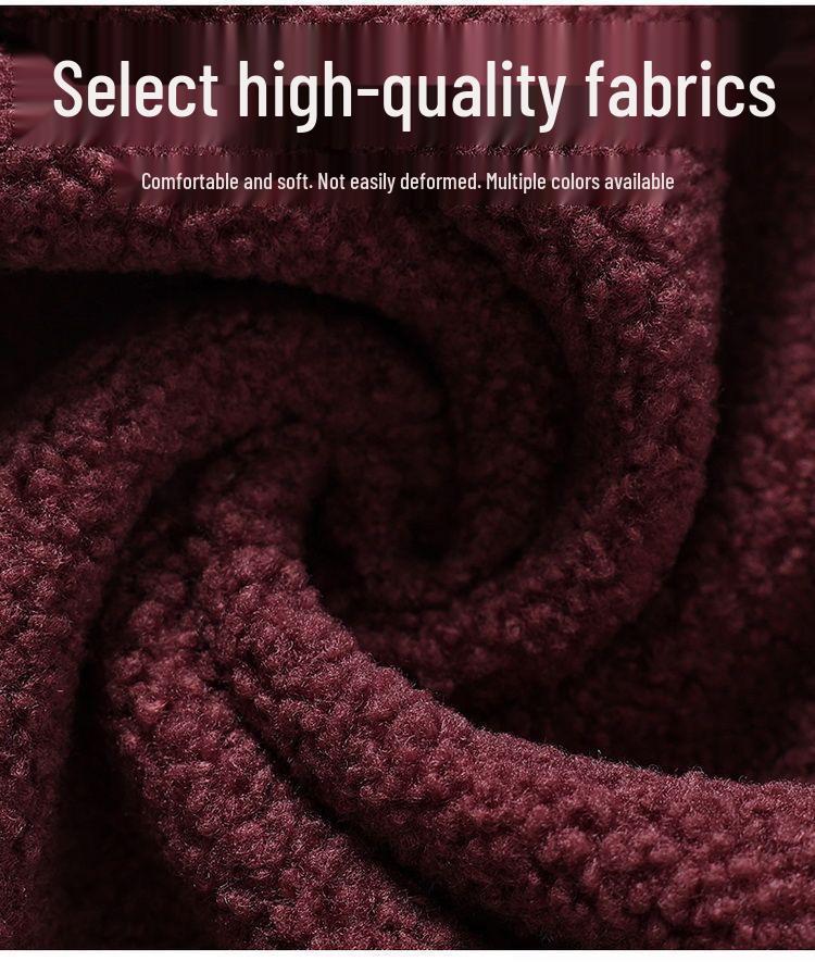 Women's Fleece-Lined Vest - Thickened, Sleeveless Autumn/Winter Jacket, Loose Fit, Plus Size, Fashionable Outerwear.