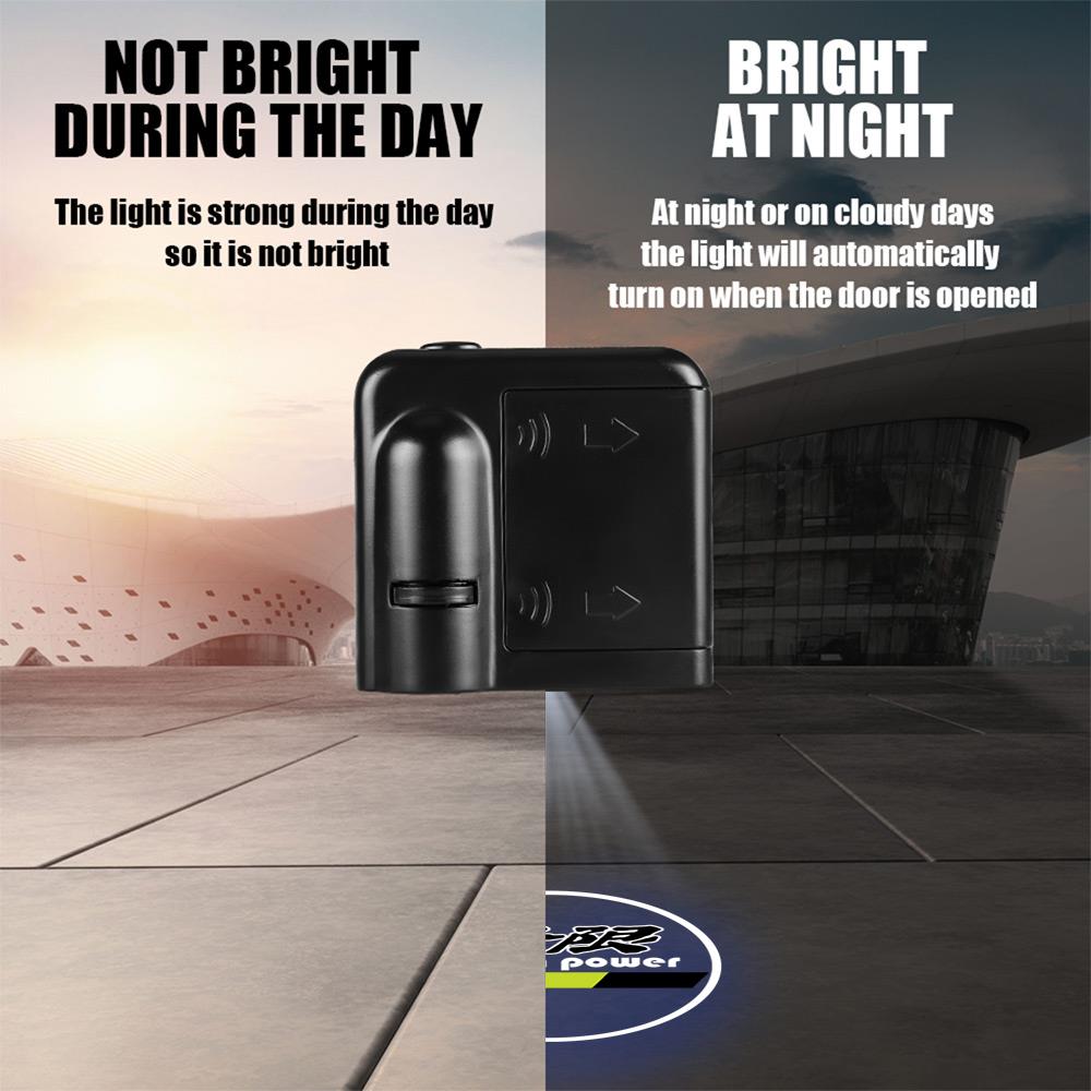 Car Door HD Welcome Light Wireless Projector Induction Lamp For Honda Jazz Fit Avancier Crv Accord VTEC City Prelude Mugen Power TR6