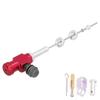 Motorcycle Hydraulic Clutch Master Cylinder Rod Brake Pump - M10x1.25mm Aluminum Alloy Modified (Red)