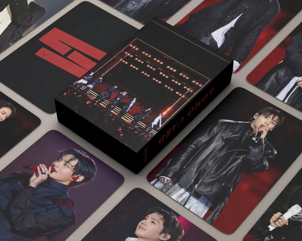 55Pcs K-Pop Boy Group Lomo Cards New Album Arirs New Flash Card Party Favor Fans Gift Highdefinition Photo Collectible Card