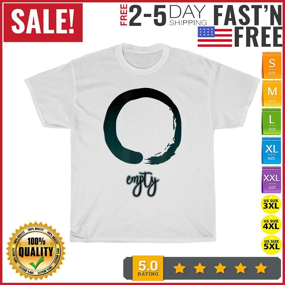 Tao Te Ching Zen Yoga Empty Vintage T Shirt Men Fashion 2023 Women T Shirt Short