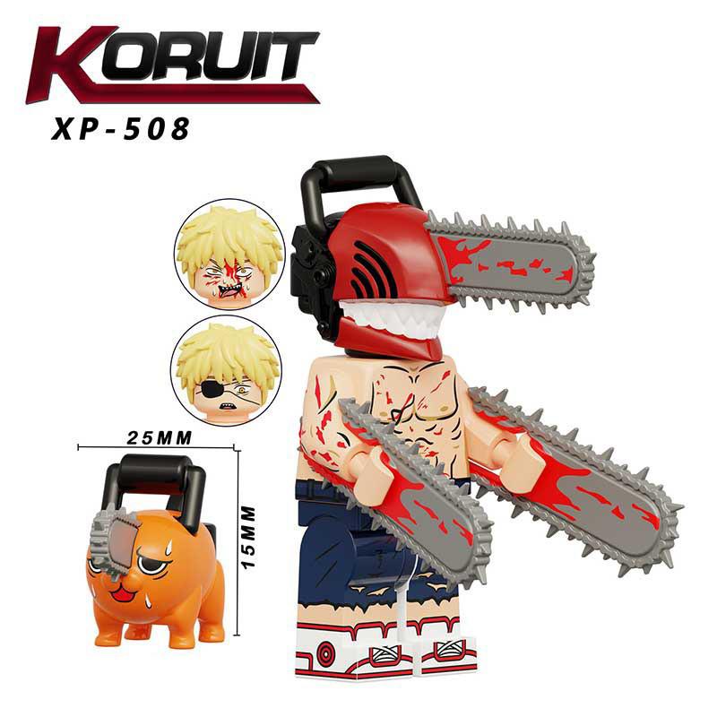 Kelei KT1067 Anime Series Educational Building Blocks Toy Set for Kids