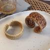 Bird Nest Shape Rattan Woven Bracelet Hand Ring Bohemian Braided Bracelet  Beach
