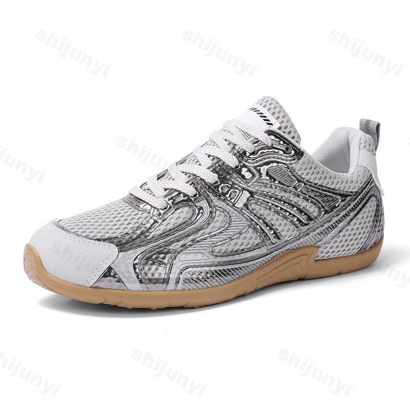 

Fashion Spring New Style Men Casual Sports Shoes 2025 Shoes Fashion Versatile Mesh Breathable Comfortable Flat Bottom Training Sneakers 39