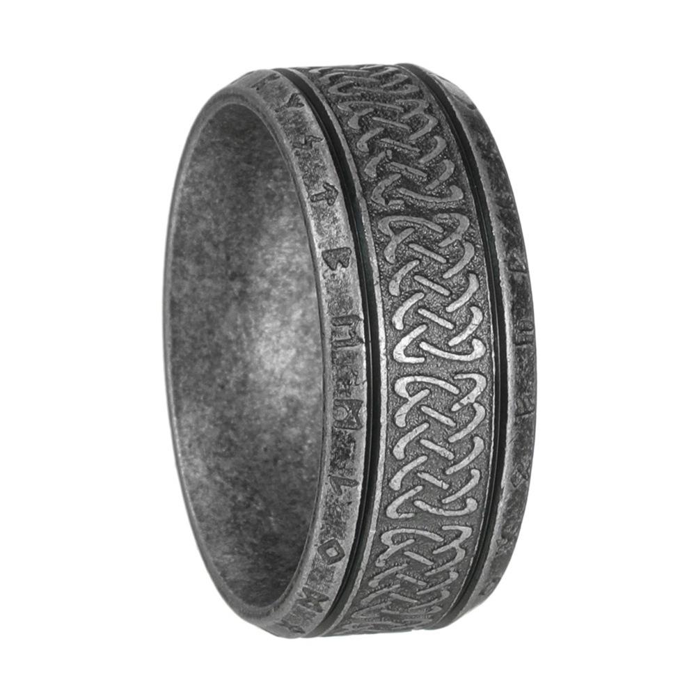 NEW Men's 316L stainless-steel rings retro Odin Viking rune for teen RING Amulet  Jewelry Gift