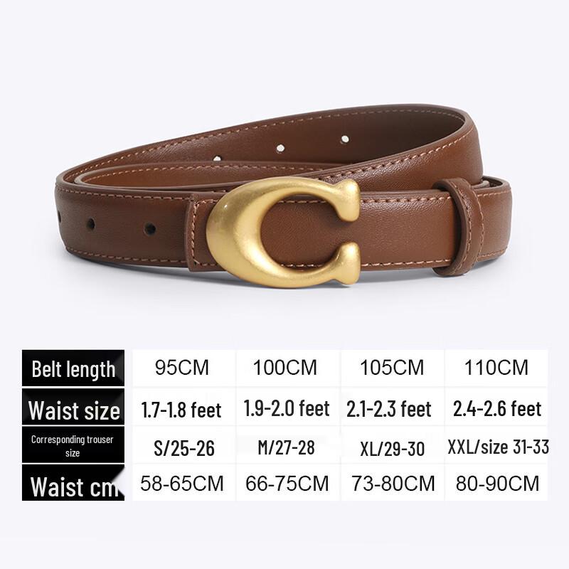 Dámský kožený pásek JEVI s přezkou