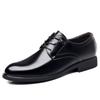 2288 Men'S Shoes Leather Shoes Dress Casual Shoes Derby Shoes Spring And Autumn Low-Top Lace-Up Cowhide Surface Workplace Single Shoes