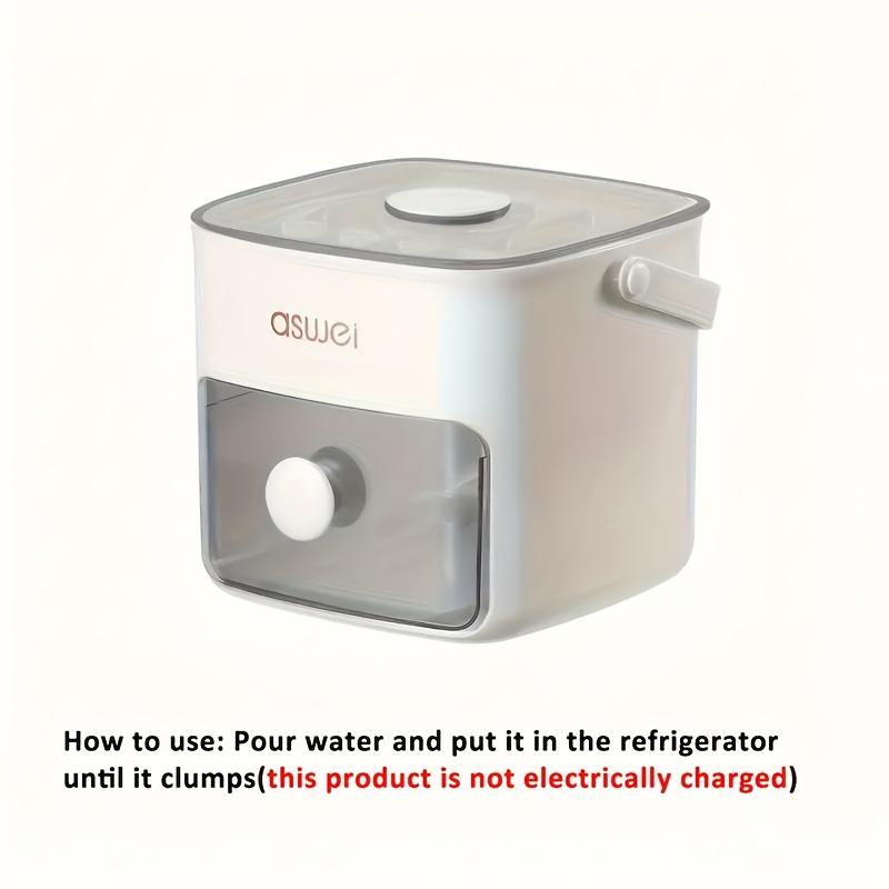 

48 кубиков льда, двойная форма для кубиков льда с крышкой Easy Press, легкое приготовление идеальных кубиков льда дома, портативная конструкция, портативное хранилище для льда