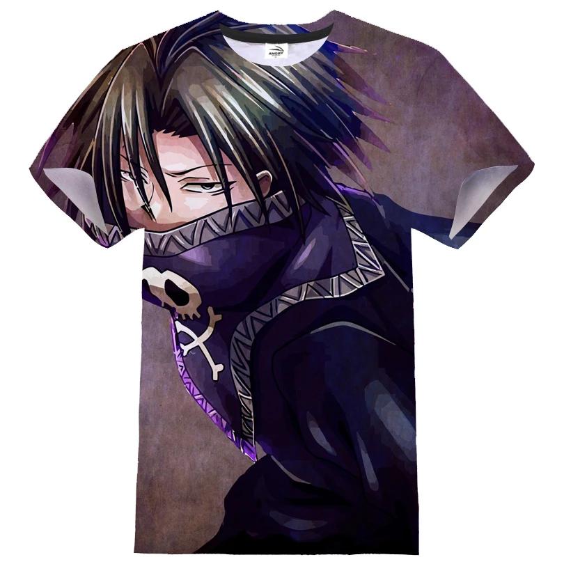 Hot Japansk Anime Hunter X Hunter 3D-trykket Gutter Jenter Streetwear Casual Mote T-skjorte Harajuku Unisex T-skjorte Barn Topp Klær
