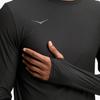 HOKA One One T Shirts Men's Black Crew Neck Moderate Straight Fit 1175772-BLK