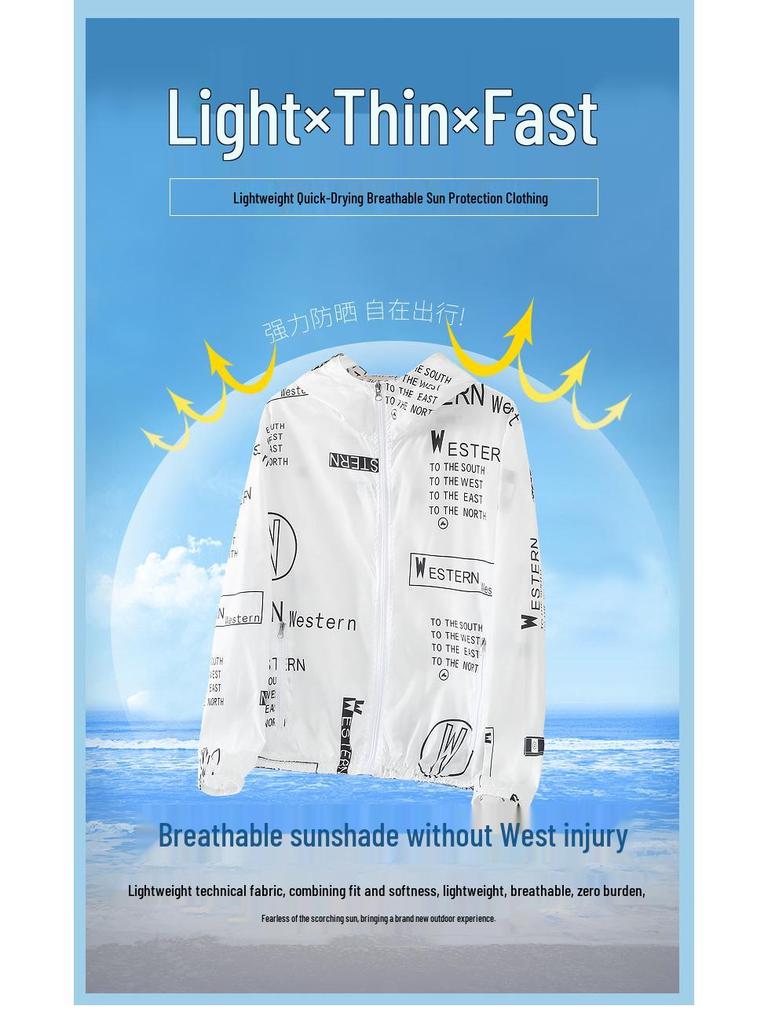 Summer Ice Silk Sun Protection Clothing - Trendy Men's and Women's Outdoor Wear