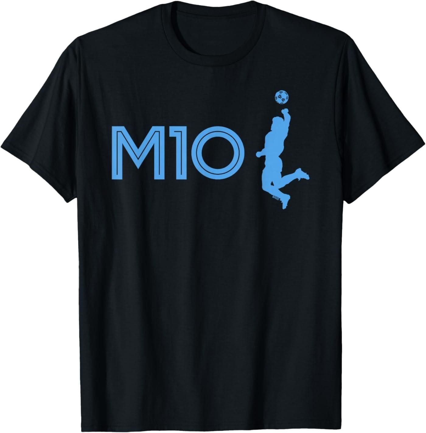 Diego Maradona M10 La Mano de Dios Hand of God Soccer Logo Unisex T-Shirt S разноцветный