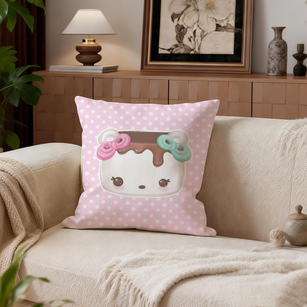 

Cute Num Noms Cushion Cover Cushion Cover Set 4Pcs 50x50 45x45 40x40 Pillowcase Decorative Sofa Home Decor 30X30cm
